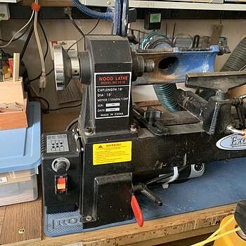 Variable Speed Midi Lathe Conversion Kit with 3/4HP Motor: for Turncrafter , Jet and Delta Lathes Variable speed motor
