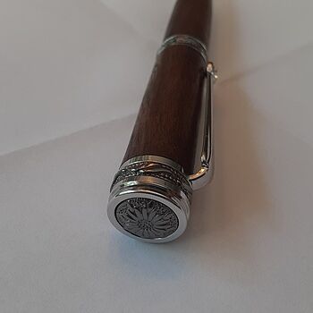 Majestic Gun Metal/Chrome Fountain Pen Kit Impressive