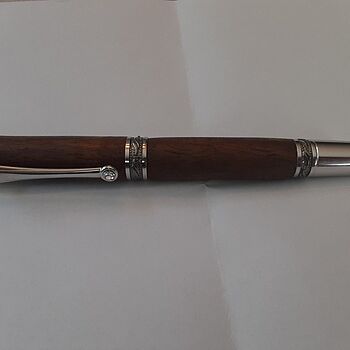 Majestic Gun Metal/Chrome Fountain Pen Kit Impressive