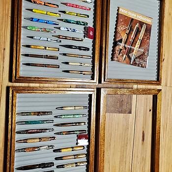Slotted Flexible Pen Display Plastic Accessory Tray (4 pack) Nice trays to build a display