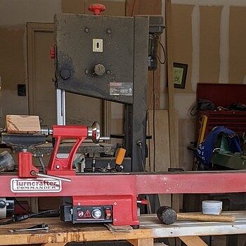 Turncrafter Commander 12 in. Variable Speed Midi Lathe A Great Buy