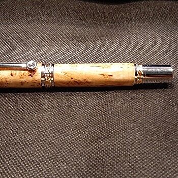 Majestic Gun Metal/Chrome Fountain Pen Kit Most amazing pen