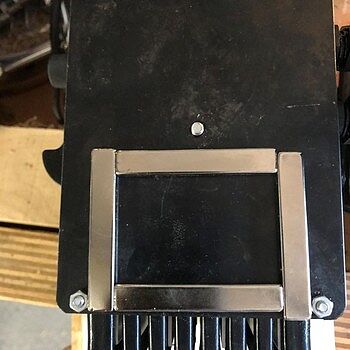 Variable Speed Midi Lathe Conversion Kit with 3/4HP Motor: for Turncrafter , Jet and Delta Lathes Great product, and here's a way to easily attach the switch cover to the Rikon mini lathe