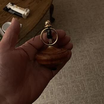 Ball Bearing Spinning Top Kit (10mm) Easy to make. Turned out perfect!