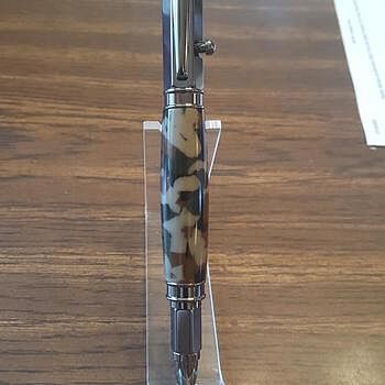 Woodland Digital 3/4 in. x 3/4 in. x 5 in. Camouflage Pen Blank Woodland Digital Camo by Mike McGuire