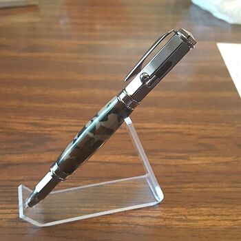 Woodland Digital 3/4 in. x 3/4 in. x 5 in. Camouflage Pen Blank Woodland Digital Camo by Mike McGuire