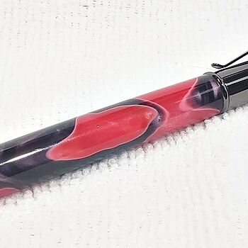 Aquabright Red and Black 3/4 in. x 3/4 in. x 5 in. Pen Blank Beautiful Blank