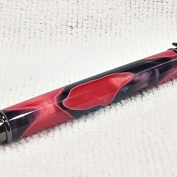 Aquabright Red and Black 3/4 in. x 3/4 in. x 5 in. Pen Blank Beautiful Blank