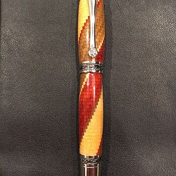 Majestic Gun Metal/Chrome Fountain Pen Kit Among the best.