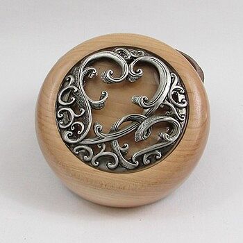 8 Set of Filigree Bowl Lids in Antique Pewter More than expected