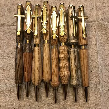 Slimline Golden Pen Kit Easy to follow directions. Everything fits perfectly. Look great.