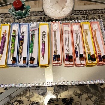 5 Aromatherapy Necklace Kit Starter Set Bought this for my christmas