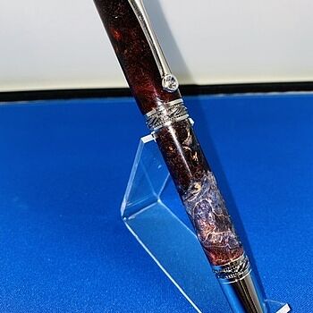 Majestic Gun Metal/Chrome Fountain Pen Kit Great pen. Gifted it to