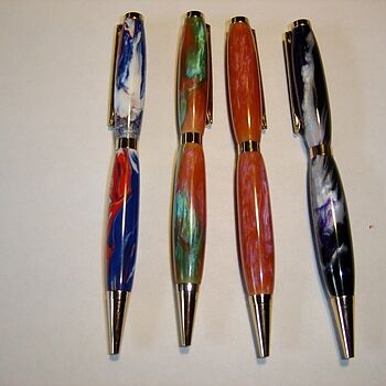 Slimline Golden Pen Kit Slim line