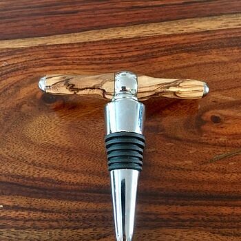 T Handle Corkscrew Kit (with stopper) Easy to turn project that makes a great gift