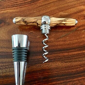 T Handle Corkscrew Kit (with stopper) Easy to turn project that makes a great gift