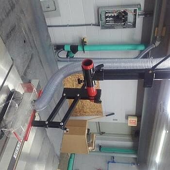 Table Saw Dust Collection Guard Solid and Affordable