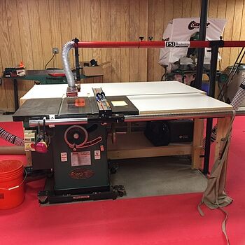 Table Saw Dust Collection Guard DrDan