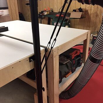 Table Saw Dust Collection Guard DrDan