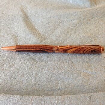 7mm Pen Kit Bundle: 8 Pen Kits and 3 sets of FREE Bushings and one 10 pack of Cocobolo Blanks Slim fast