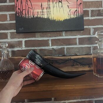 Drinking Horn Set Large/Black size reference