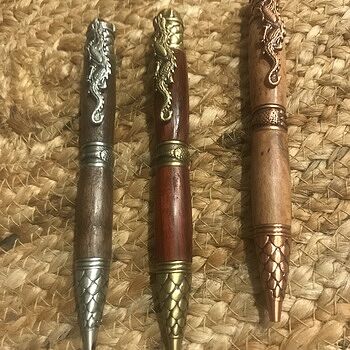 3 Dragon Twist Pen Kit Starter Set Awesome Looking Pen