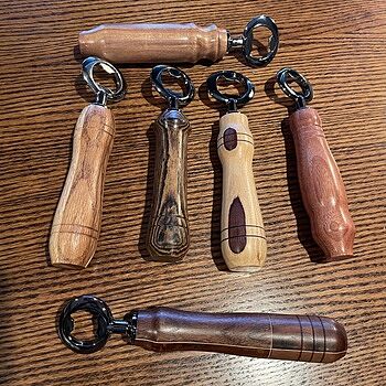 Heavy Duty Gun Metal Bottle Opener Kit Great value and utility
