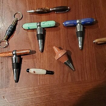 T Handle Corkscrew Kit (with stopper) Stopper was great