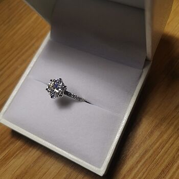 https://ralphjacobs.co.za Lucy 2ct moissanite engagement ring