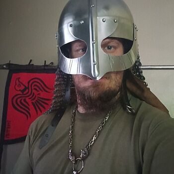 Grimfrost's Viking Helmet Viking helmet