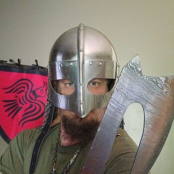Grimfrost's Viking Helmet Viking helmet