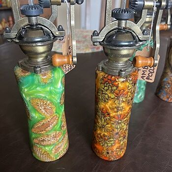 EZ-Assemble Antique Style Salt and Pepper Mill Mechanism in Antique Copper These kits are a fun,