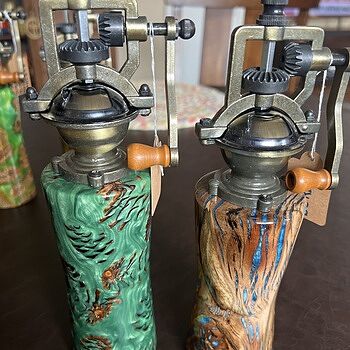EZ-Assemble Antique Style Salt and Pepper Mill Mechanism in Antique Copper These kits are a fun,
