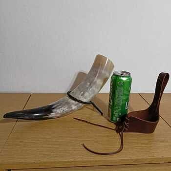 Drinking Horn Set Very nice product! It holds