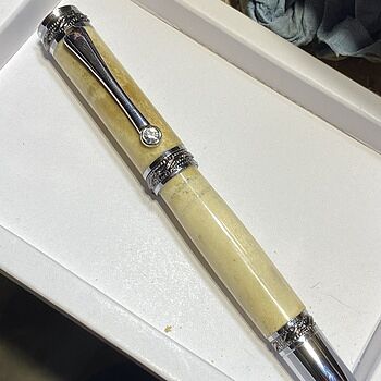 Majestic Gun Metal/Chrome Fountain Pen Kit This one my brother-in-law pick