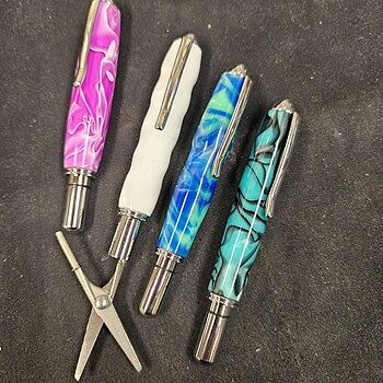 Mini Scissors Kit in Chrome I like doing and making