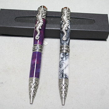 3 Dragon Twist Pen Kit Starter Set RhinoPlastic Makes Great Dragon Pens