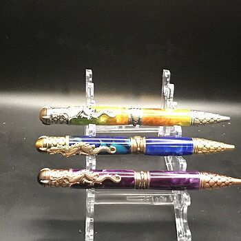 3 Dragon Twist Pen Kit Starter Set Dragons