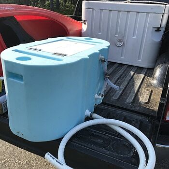 Moeller 40 Gallon Light Blue Oval Livewell 40 gal live well