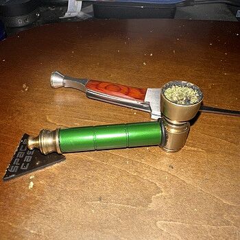 Smoking Pipe Kit in Eco Brass Finely crafted metal