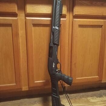 G-Force GF2P 12 Gauge 20" 4rd Pump-Action Shotgun, Black - GF2P1220 Dam good gun
