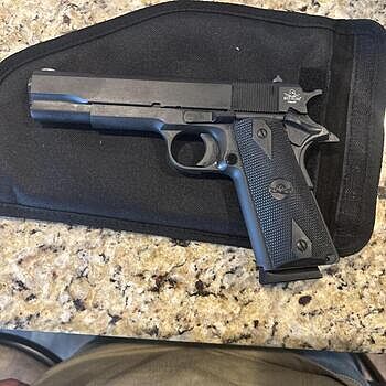 Rock Island 1911 GI .45 ACP 5" 8rd Pistol - 56424 I have to give it
