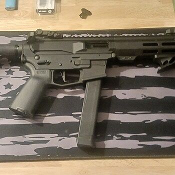 ArmaLite M-15 PDW 9mm Luger 9" 30rd Pistol w/ Brace, Black - M15PDW9 Lucked out