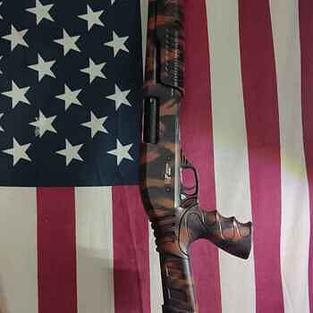 G-Force GF2P 12 Gauge 20" 4rd Pump-Action Shotgun, Black - GF2P1220 Tac shotgun