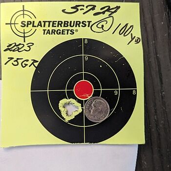 AAC 5.56 NATO 75 Grain BTHP Match w/ Cannelure 20rd Box It Works 4 Me.