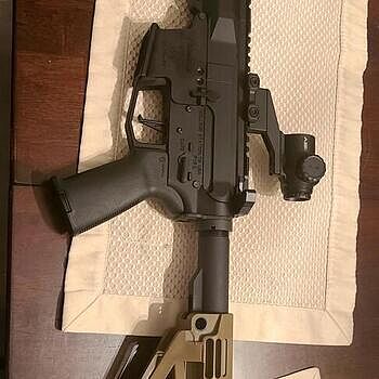 ArmaLite M-15 PDW 9mm Luger 9" 30rd Pistol w/ Brace, Black - M15PDW9 Couldn't ask for a better