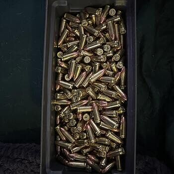 CCI 9mm Bulk Ammo 115gr FMJ 1,000rds Bulk Pack - CC5000BK1000 Bang for the buck.