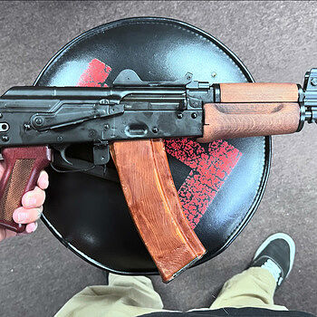 Soviet Arms 5.56 Krink Triangle Side Folding Pistol, Redwood Finding different wood furniture for