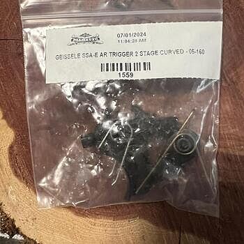 Geissele SSA-E AR Trigger 2 Stage Curved - 05-160 I have three of these