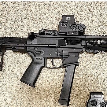 ArmaLite M-15 PDW 9mm Luger 9" 30rd Pistol w/ Brace, Black - M15PDW9 Great gun